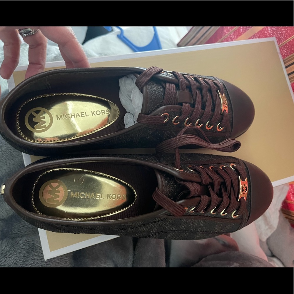 Michael Kors monogram sneakers